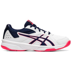 Women's shoes Asics Court Slide white-navy-pink 1042A030 112 navy blue Women's shoes Asics Court Slide white-navy-pink 1042A030 112 navy blue