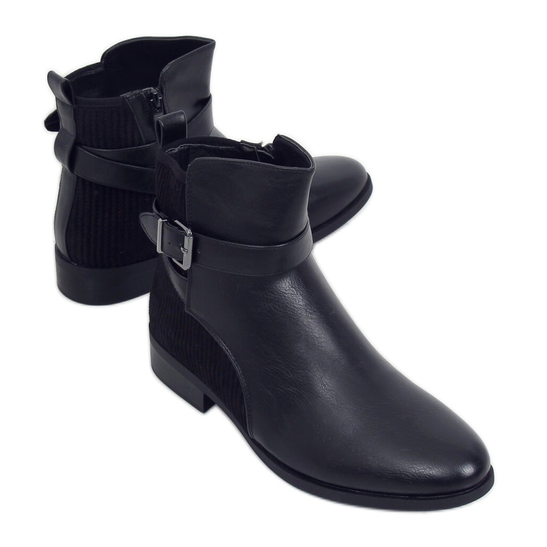 Black women's boots 1058 Black