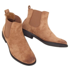 Beige Chelsea boots for women 8310 Khaki Ii Genre