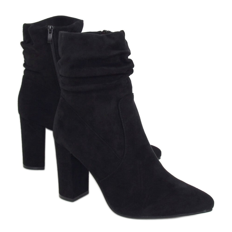 Black high-heeled boots WS005 Black Ii Genre