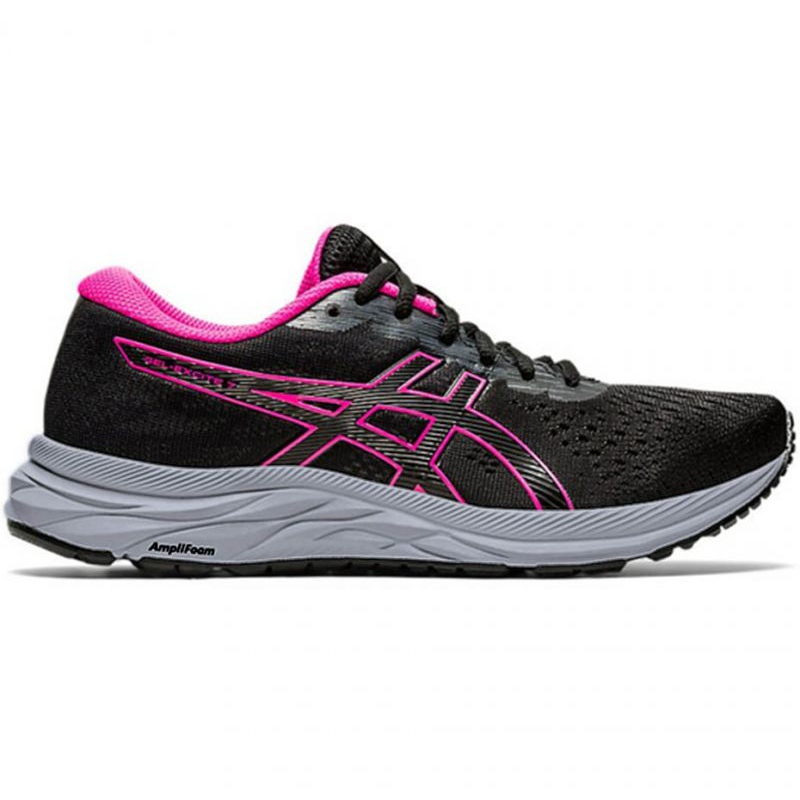 Asics Gel Excite 7 W 1012A562 005 running shoes black pink KeeShoes