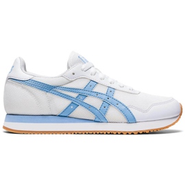 Asics Tiger Runner women's shoes white and blue 1192A160 102