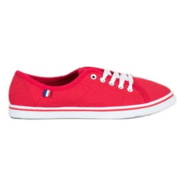 SHELOVET Red Sneakers