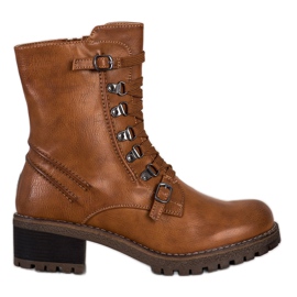 Super Mode Lace-up Brown Workers Super Mode Lace-up Brown Workers