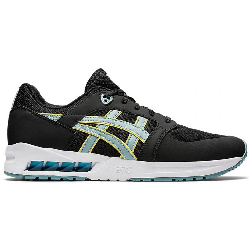 Asics gel saga black blue store