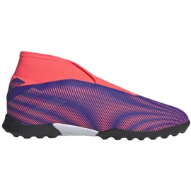 Adidas Nemeziz.3 Ll Tf Jr EH0584 football boots orange, purple, pink purple