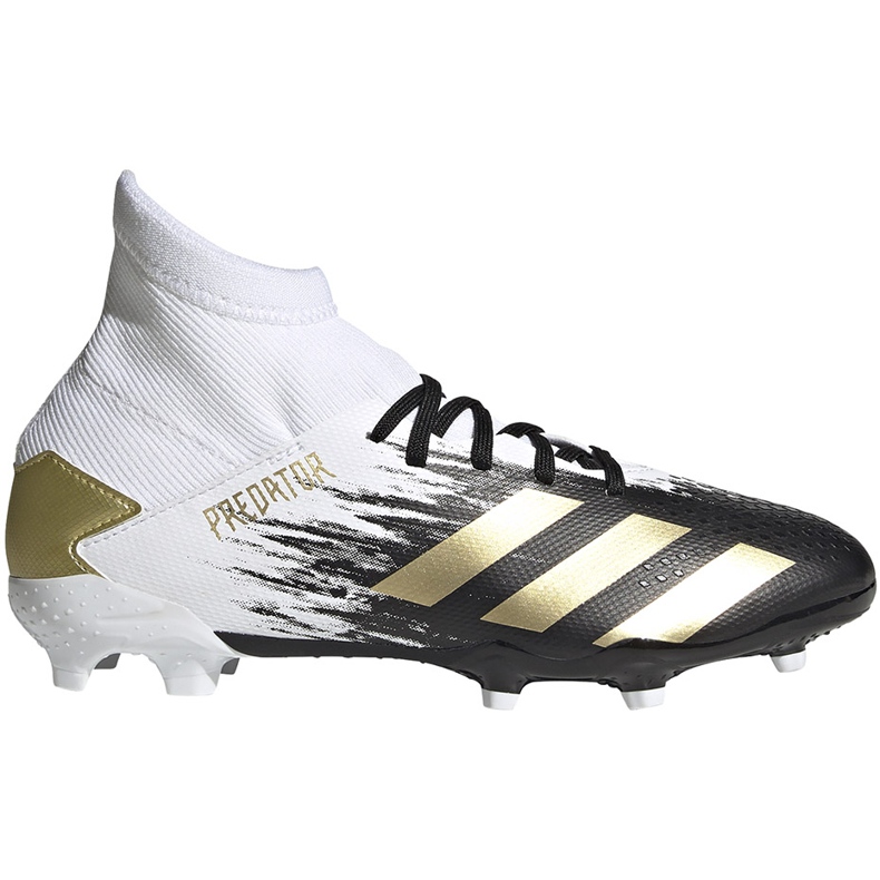 Adidas Predator 20.3 Fg Junior FW9215 football boots white white