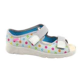 Befado children's shoes 869Y153 pink grey multicolored