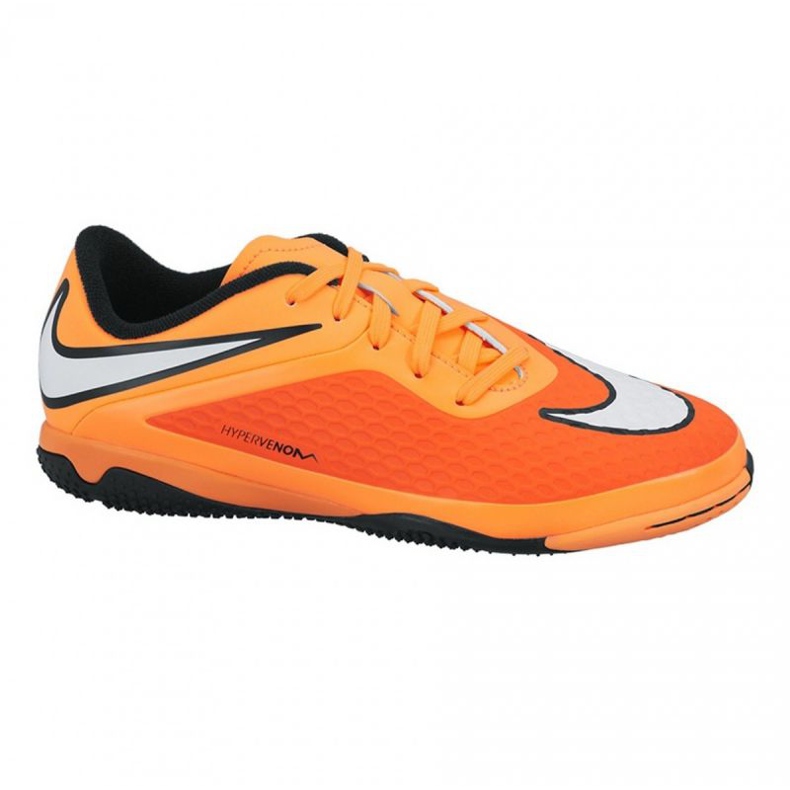 Indoor shoes Nike Hypervenom Phelon Ic Jr 599811-800 multicolored oranges and reds