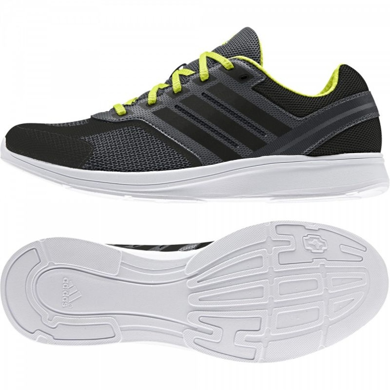Running shoes adidas lite pacer 3 M B44093 black grey