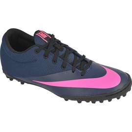 Nike MercurialX Pro Tf M 725245-446 shoe multicolored navy