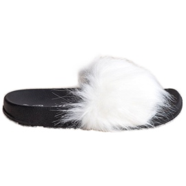 SHELOVET Stylish slippers white