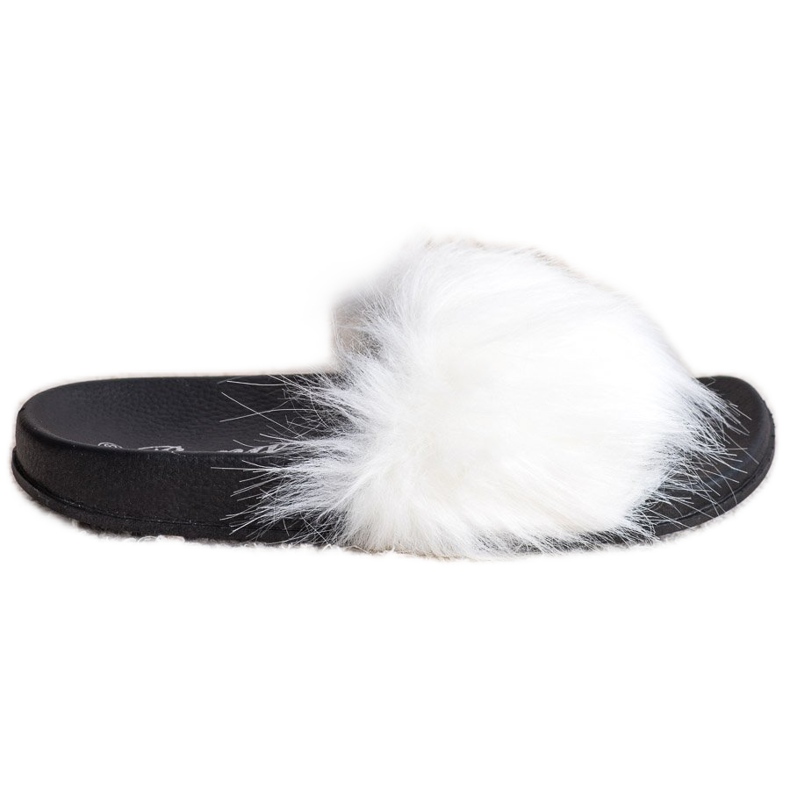 SHELOVET Stylish slippers white