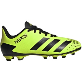 Adidas Predator 20.4 FxG Junior football boots green-black EH3037