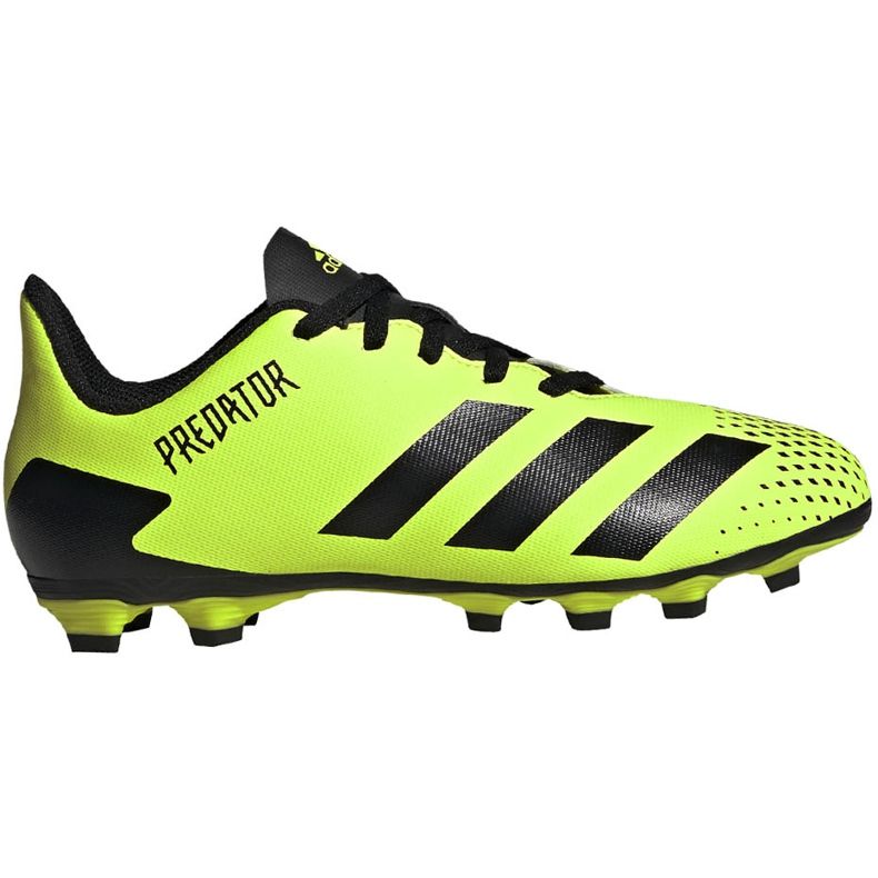 Adidas Predator 20.4 FxG Junior football boots green-black EH3037