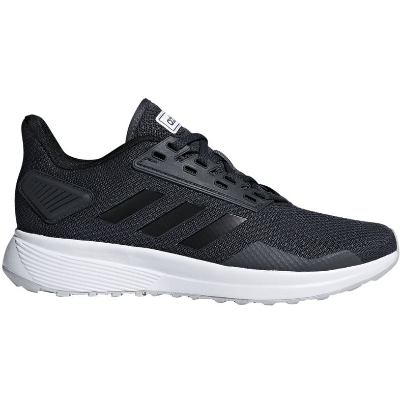 Women's running shoes adidas Duramo 9 dark gray B75990 black multicolored
