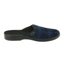 Befado men's shoes pu 089M412 navy blue