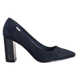 Goodin Pumps On A Bar navy blue