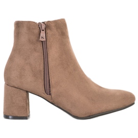 Kylie Casual Beige Boots Kylie Casual Beige Boots
