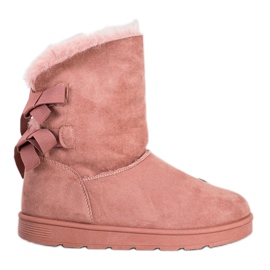 SHELOVET Fashionable Mukluki pink