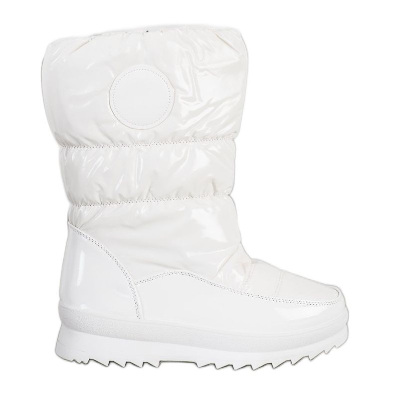 SHELOVET Comfortable white snow boots