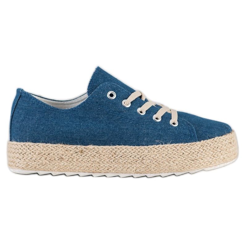 Kylie Sneakers On The Platform blue
