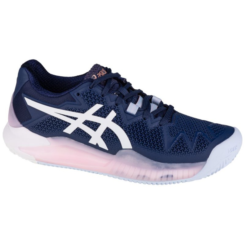 Asics Gel-Resolution 8 Clay W 1042A070-401 white navy blue