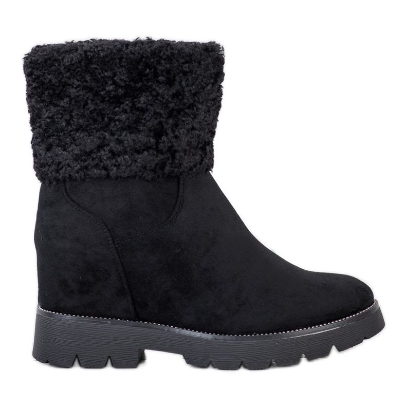 Janessa Black Ankle Boots