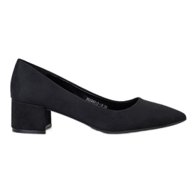 SHELOVET Pumps On Low Heels black SHELOVET Pumps On Low Heels black