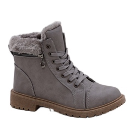 Gray trappers insulated boots Dorfir grey