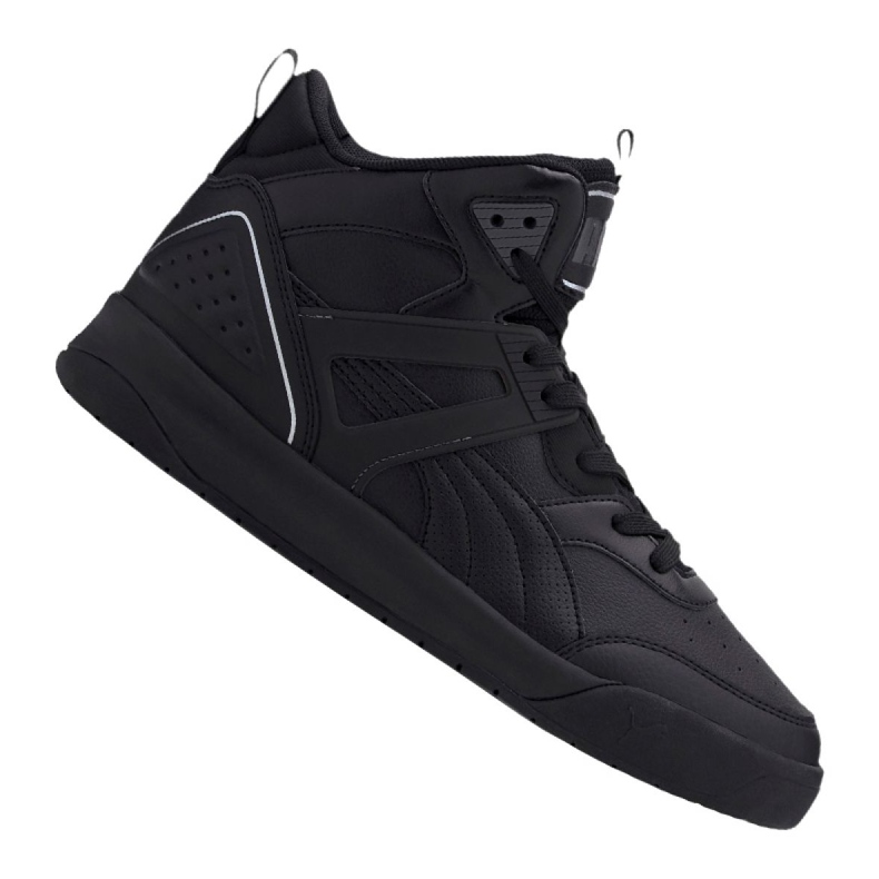 Puma Backcourt Mid M 374139-05 basketball shoe black Puma Backcourt Mid M 374139-05 basketball shoe black