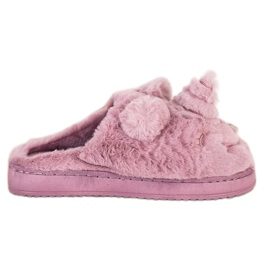 Bona Women's unicorn slippers violet pink