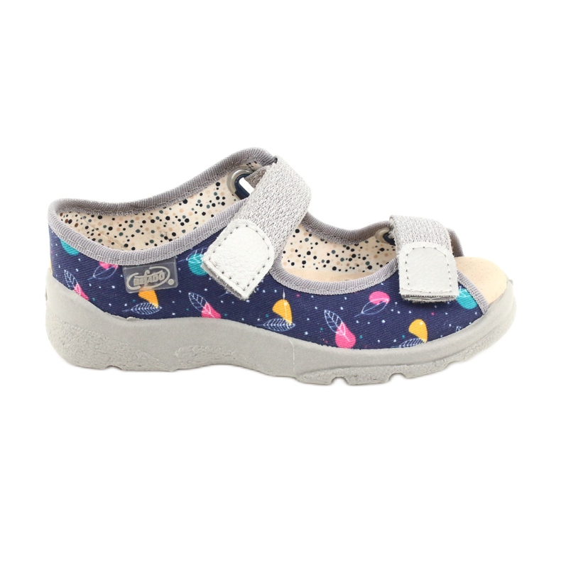 Befado children's shoes 869Y144 grey multicolored