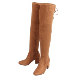 Camel high-heeled boots 2C1X1809-27 Camel brown