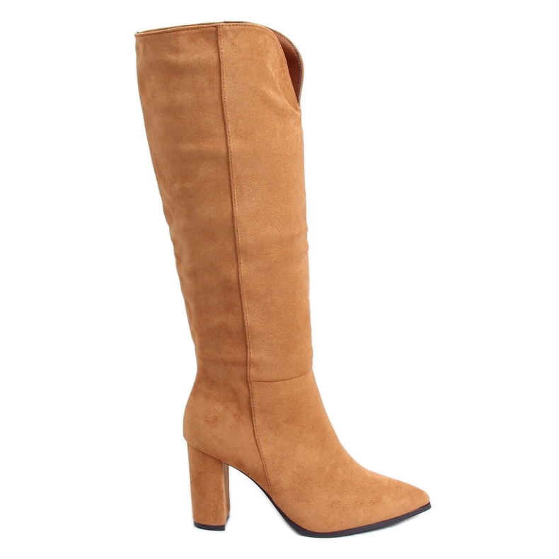 Classic boots with cut-out camel RB89P Camel brown