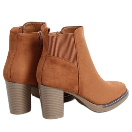 Camel 1155 Camel heeled boots brown