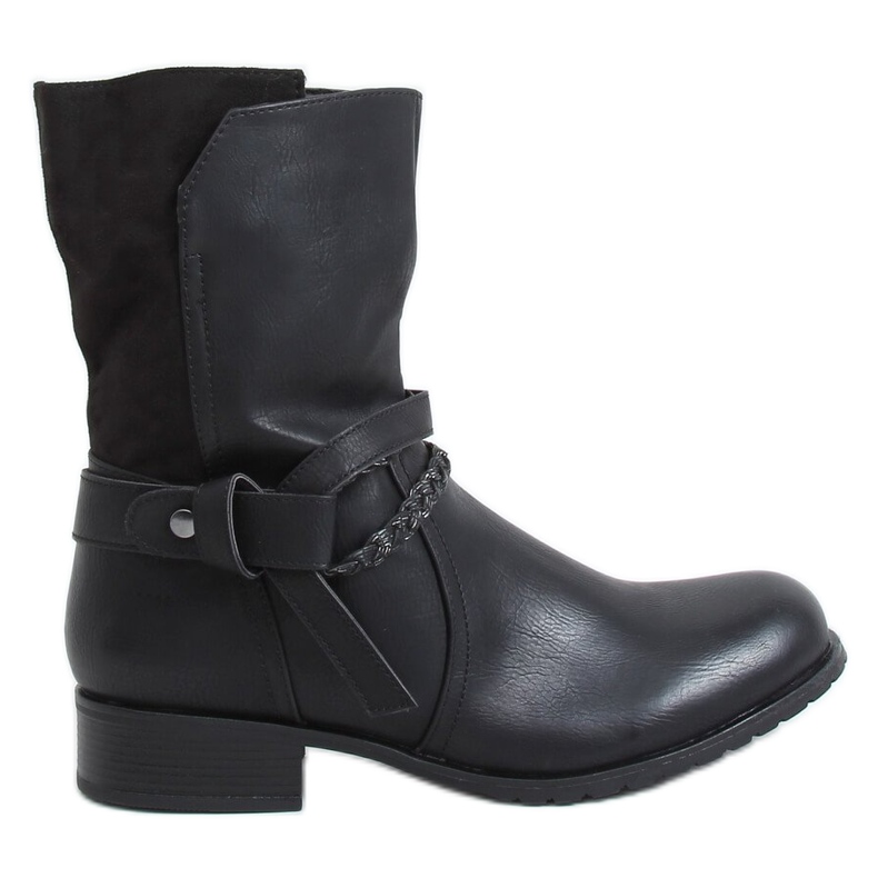 Black women's boots F3163 Black