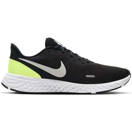Nike Revolution 5 black and green men's running shoes BQ3204 010 white Nike Revolution 5 black and green men's running shoes BQ3204 010 white