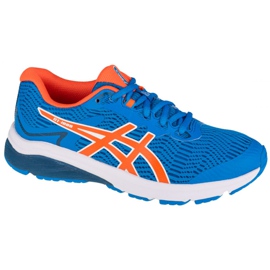 Asics GT-1000 8 Gs Jr 1014A068-400 white blue orange Asics GT-1000 8 Gs Jr 1014A068-400 white blue orange