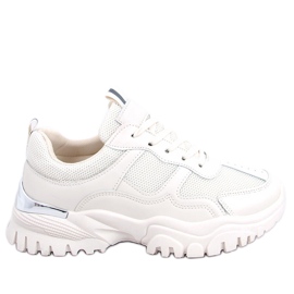 Women's beige sports shoes VL122P Beige