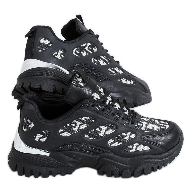 Black women's sports shoes VL123 Black Black women's sports shoes VL123 Black