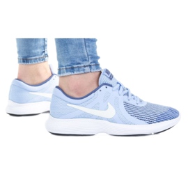 Nike revolution 4 junior blue sale