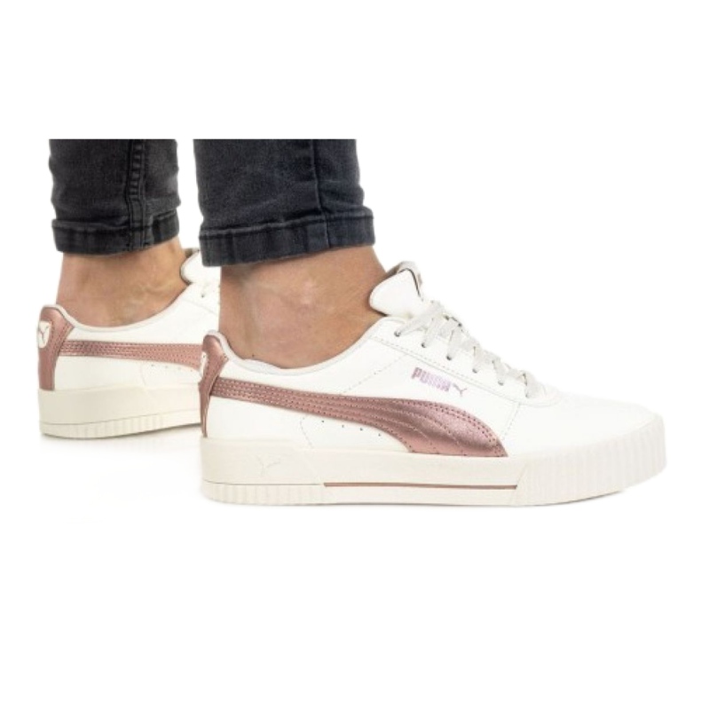 Shoes Puma Carina Meta20 W 373229 02 white golden