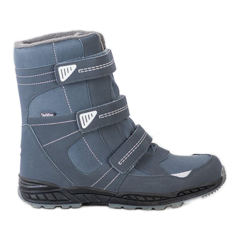 SHELOVET Velcro snow boots blue