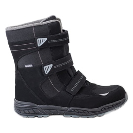 SHELOVET Velcro snow boots black