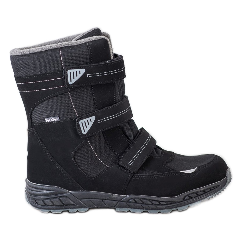 SHELOVET Velcro snow boots black