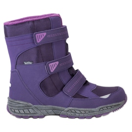 SHELOVET Velcro snow boots purple