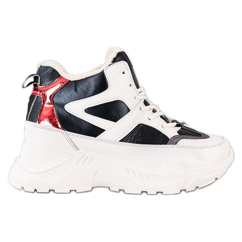 Seastar Sport Fashion Booties white black red