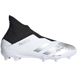 Adidas Predator 20.3 Ll Fg Jr FW9212 football boots white white