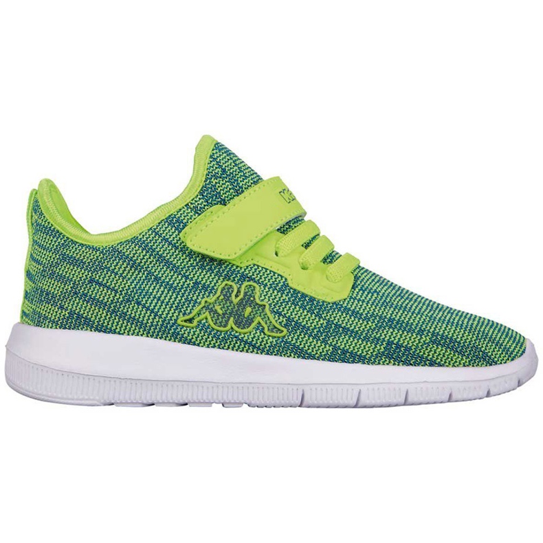 Kappa Gizeh children's shoes lime-blue 260597K 3360 green
